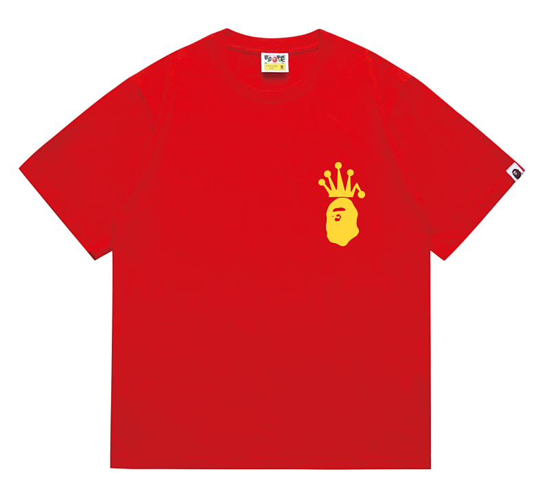 BAPE Collaboration Short Sleeve T-Shirt Style 208