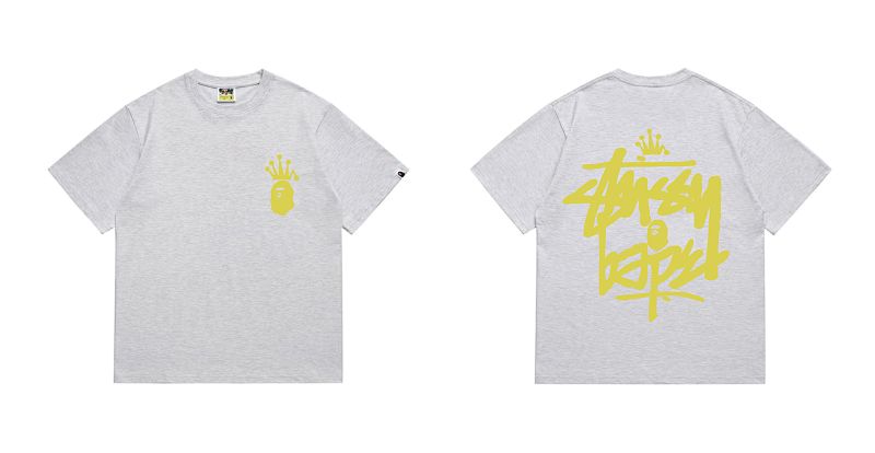 BAPE Collaboration Short Sleeve T-Shirt Style 208