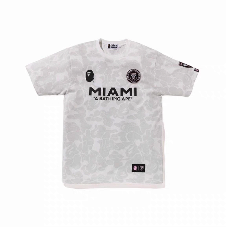 BAPE Miami Pink Black Short Sleeve T-Shirt