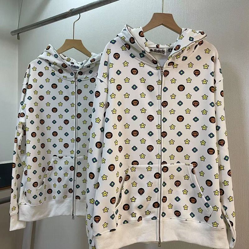 BAPE Monkey New Season Short Sleeve T-Shirt Style 6819