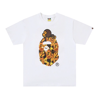 BAPE Monkey Short Sleeve T-Shirt 01