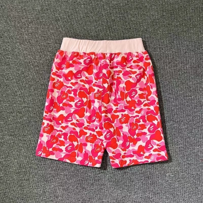 BAPE Pink Blue Short Sleeve T-Shirt Style 8002 01