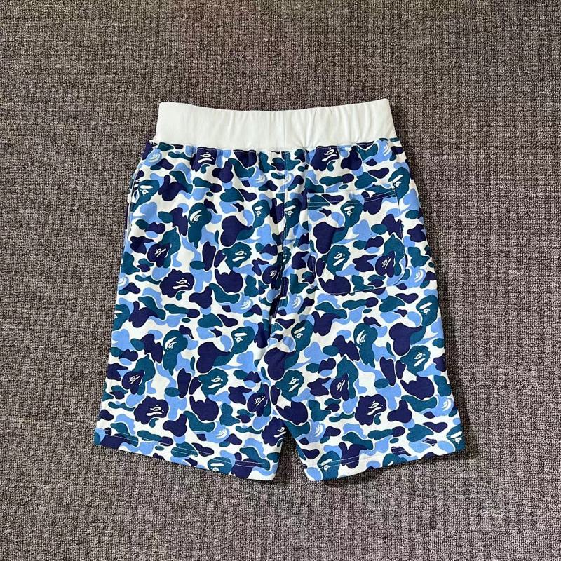 BAPE Pink Blue Short Sleeve T-Shirt Style 8002