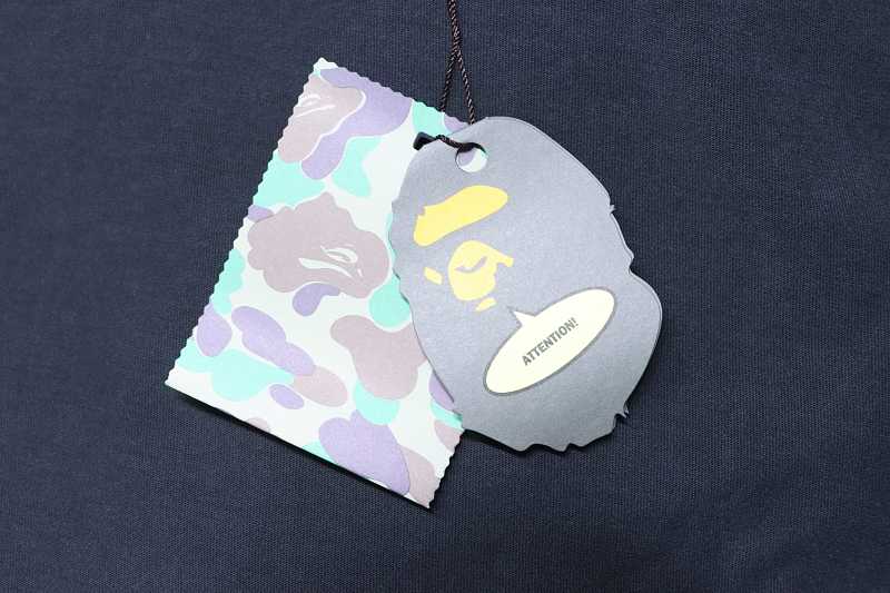 BAPE Washed Ape Head Short Sleeve T-Shirt Style 1
