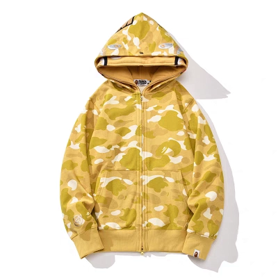 BAPE Year of the Dragon Double Hood Blue Red Hoodie Style 6959 01