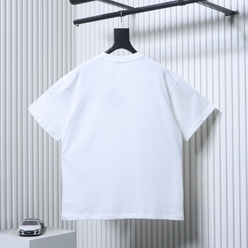 Loewe 24SS Rainbow Letter Embroidered Short Sleeve T-Shirt -1
