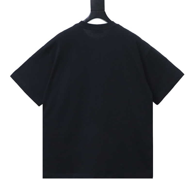 Loewe 24SS Rainbow Letter Embroidered Short Sleeve T-Shirt -2
