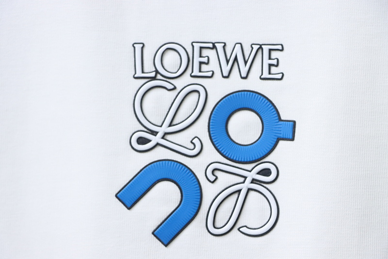 Loewe 25FW x On Collaboration Logo Bonded Print Long Sleeve T-Shirt -1