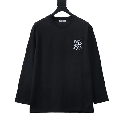 Loewe 25FW x On Collaboration Logo Bonded Print Long Sleeve T-Shirt -2 01