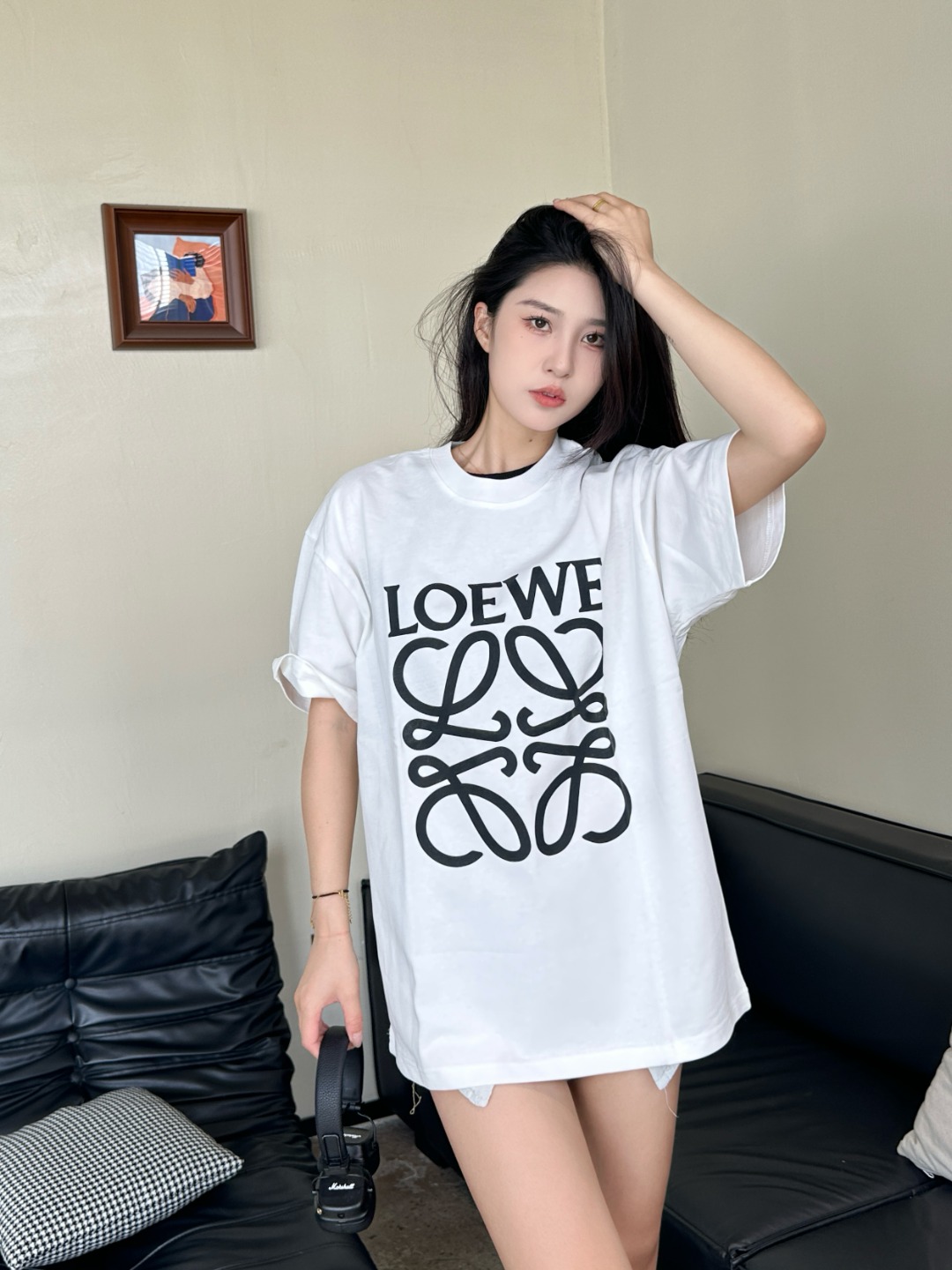 Loewe 25SS Print Short Sleeve T-Shirt -1