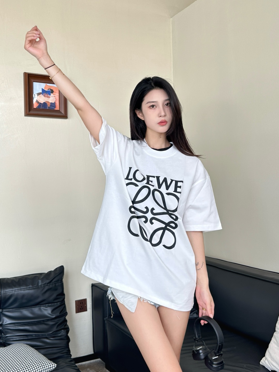 Loewe 25SS Print Short Sleeve T-Shirt -1