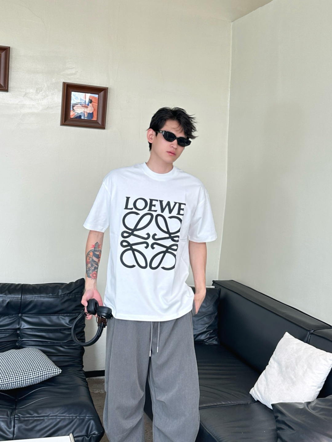 Loewe 25SS Print Short Sleeve T-Shirt -1