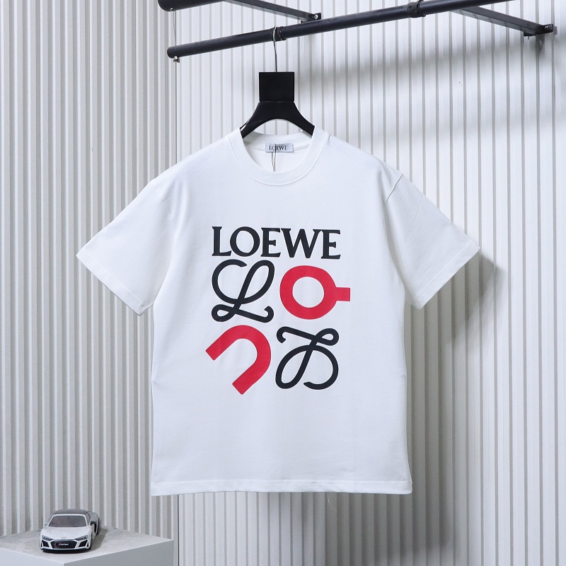 Loewe 25SS x On Collaboration Print Short Sleeve T-Shirt -2