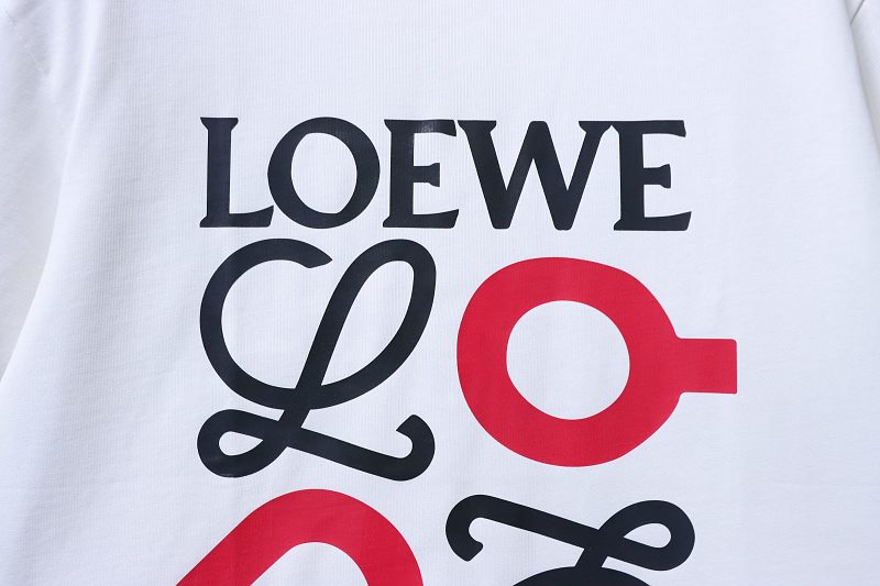 Loewe 25SS x On Collaboration Print Short Sleeve T-Shirt -2