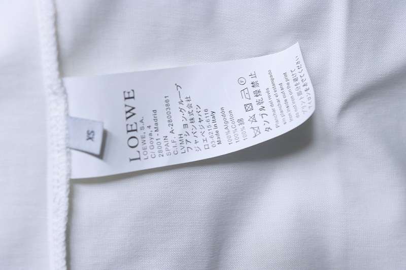 Loewe 25SS x On Collaboration Print Short Sleeve T-Shirt -2