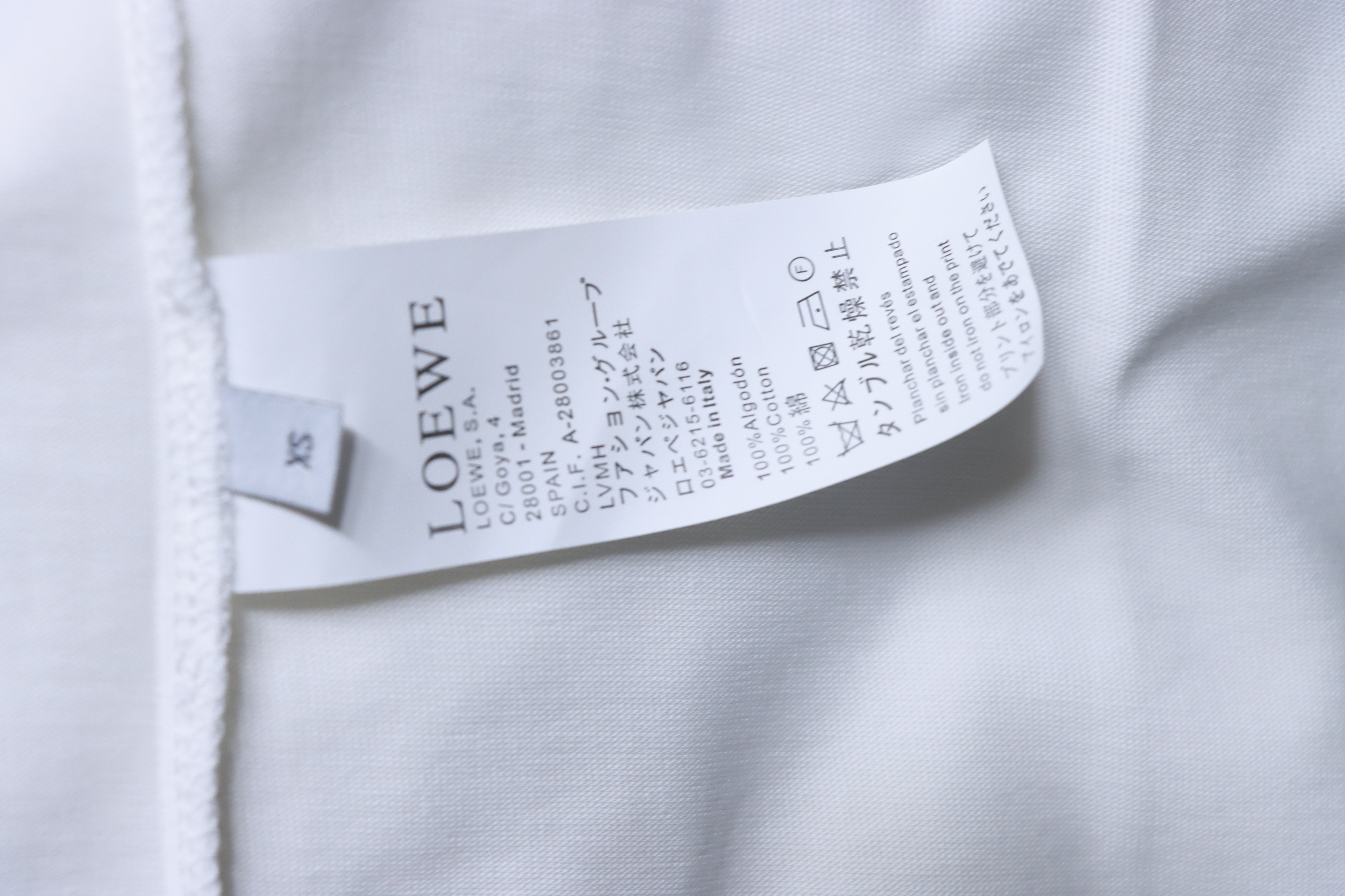 Loewe 25SS x On Collaboration Print Short Sleeve T-Shirt -2