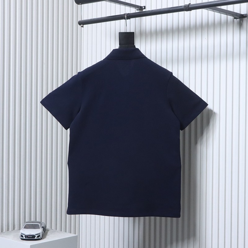 Loewe 26SS Classic Embroidered Logo Short Sleeve Polo Shirt -1
