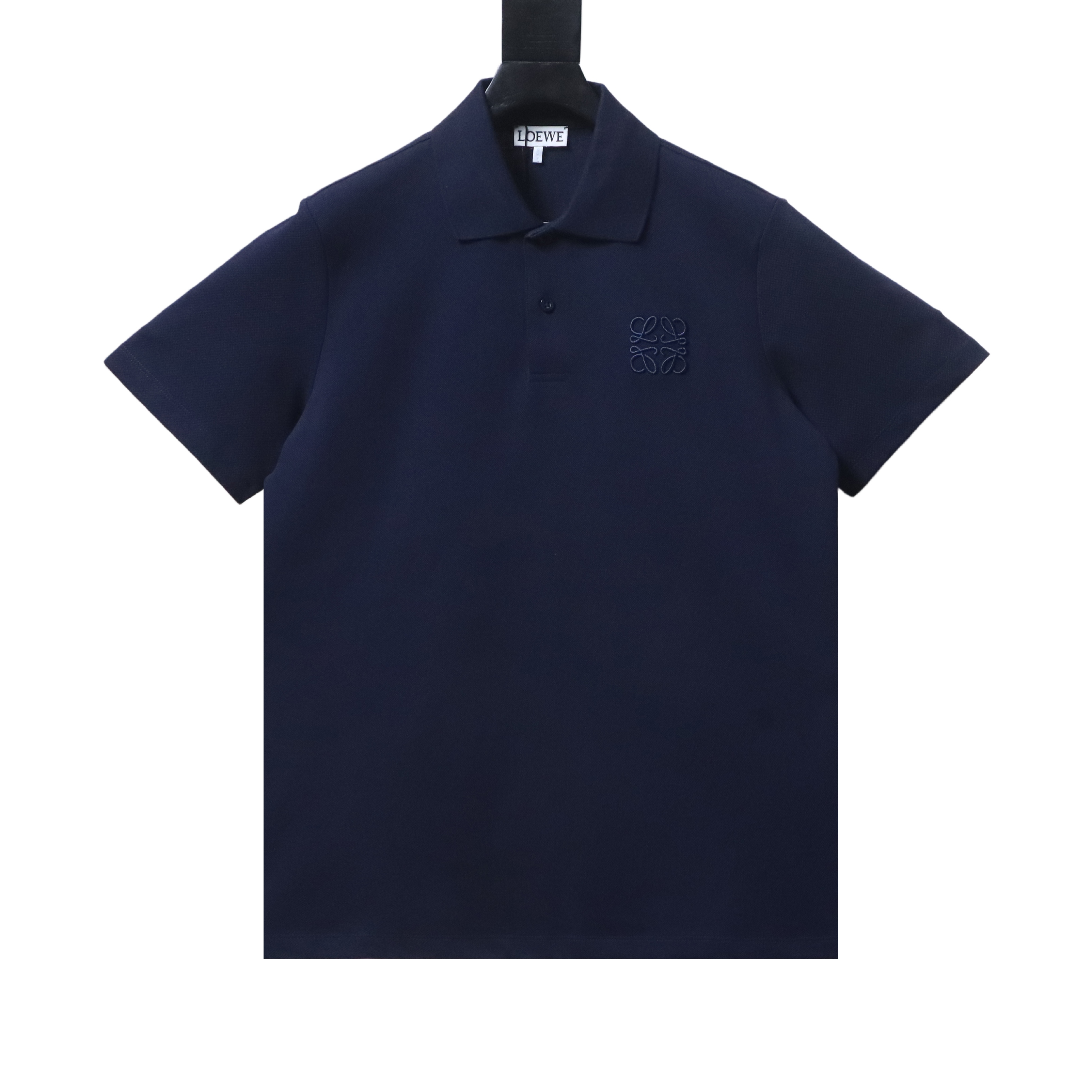 Loewe 26SS Classic Embroidered Logo Short Sleeve Polo Shirt -1