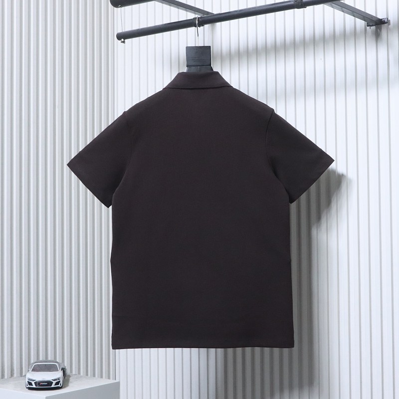Loewe 26SS Classic Embroidered Logo Short Sleeve Polo Shirt -2