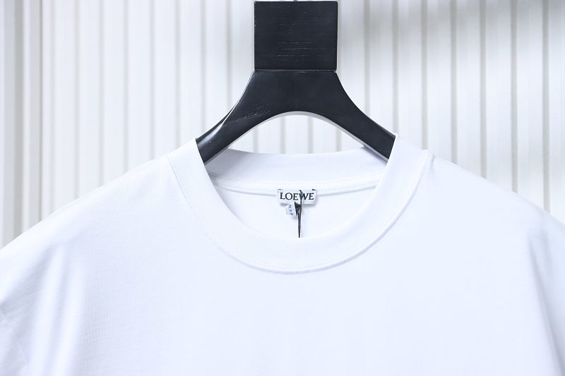 Loewe 26SS Colorful Logo Embroidered Short Sleeve T-Shirt -1