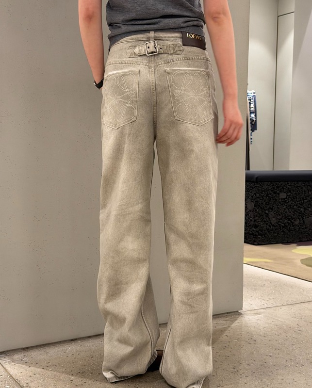 Loewe 26SS Dirty Dye Pants