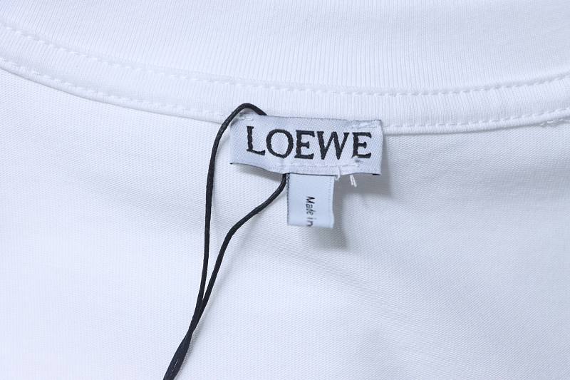 Loewe 26SS Faux Pocket Contrast Logo Short Sleeve T-Shirt -1