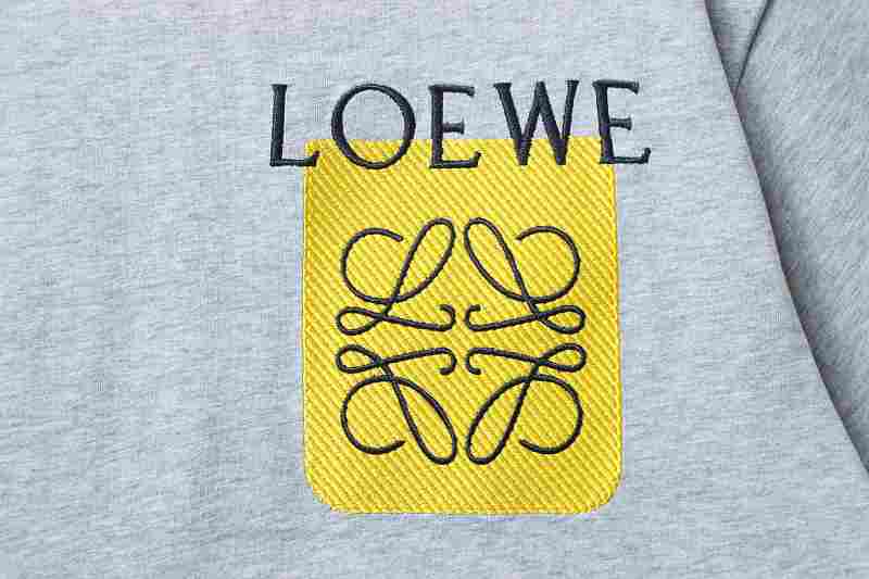 Loewe 26SS Faux Pocket Contrast Logo Short Sleeve T-Shirt -2