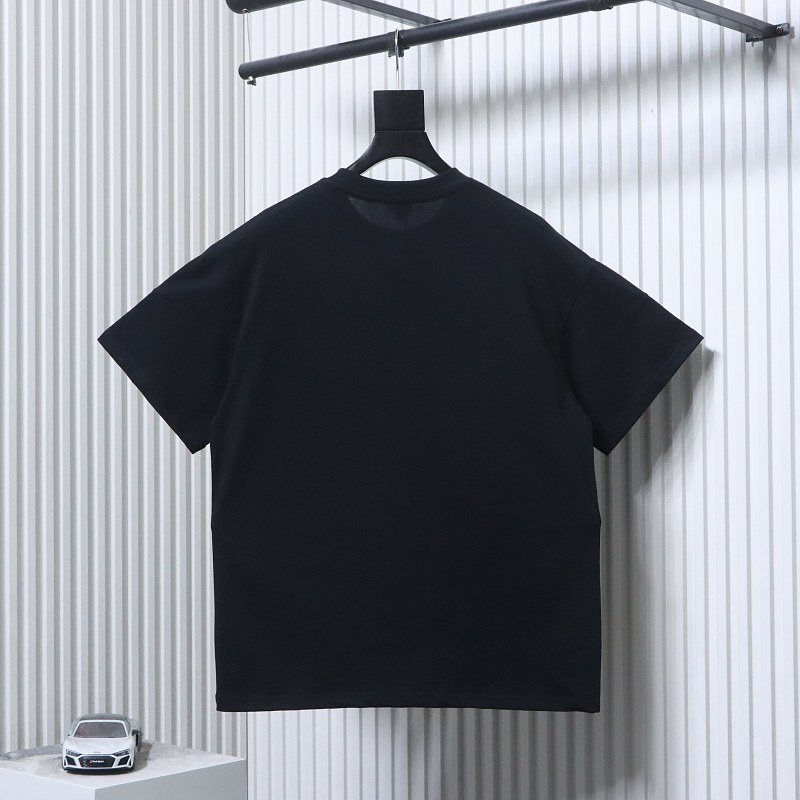 Loewe 26SS Faux Pocket Contrast Logo Short Sleeve T-Shirt -3