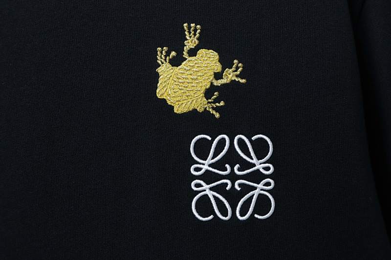 Loewe 26SS Frog Embroidered Short Sleeve T-Shirt -1