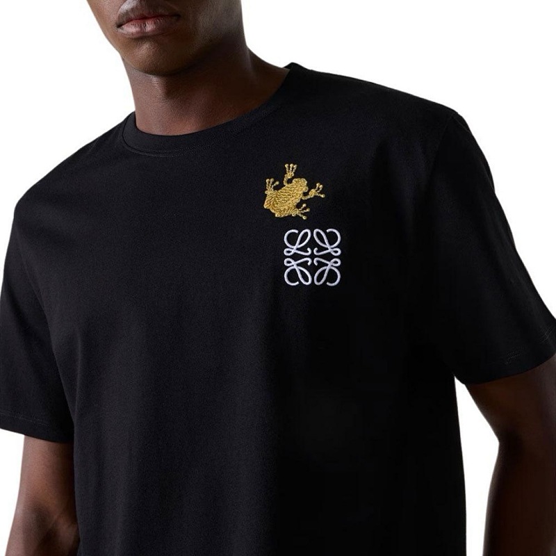 Loewe 26SS Frog Embroidered Short Sleeve T-Shirt -1