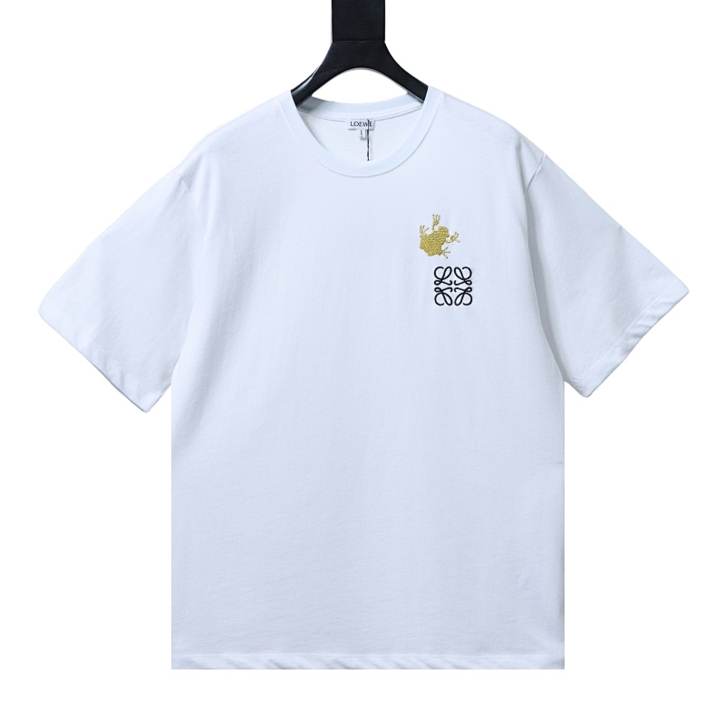 Loewe 26SS Frog Embroidered Short Sleeve T-Shirt -2