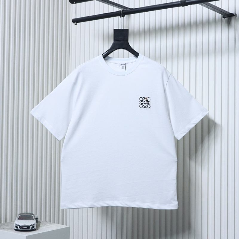 Loewe 26SS Kitten Embroidered Short Sleeve T-Shirt