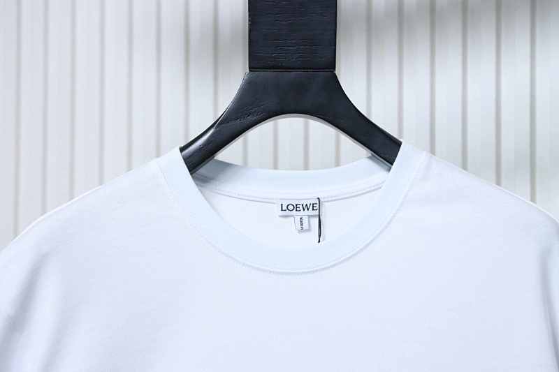 Loewe 26SS Kitten Embroidered Short Sleeve T-Shirt