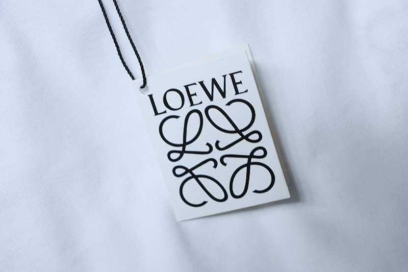Loewe 26SS Kitten Embroidered Short Sleeve T-Shirt