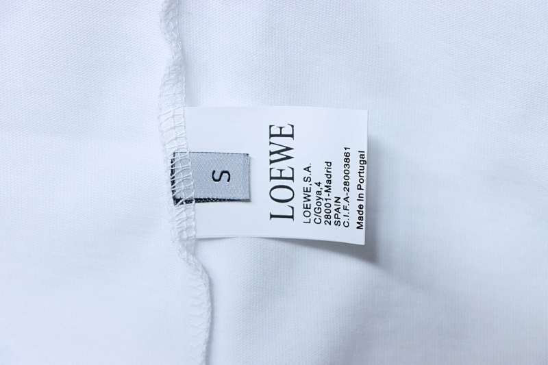 Loewe 26SS Kitten Embroidered Short Sleeve T-Shirt