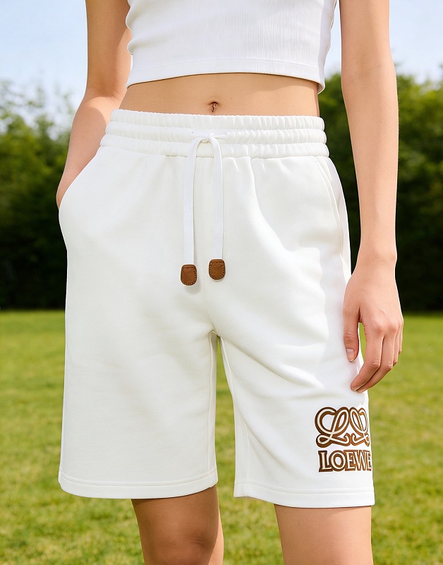 Loewe 26SS Letter Logo Print Shorts -1