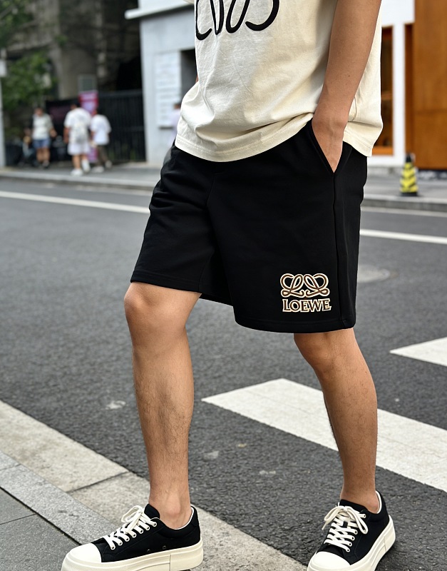 Loewe 26SS Letter Logo Print Shorts -2