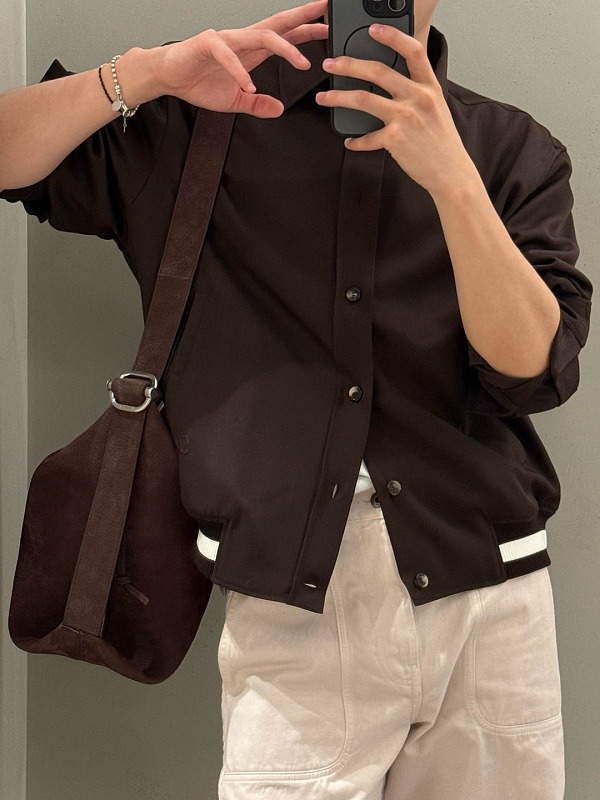 Loewe 26SS Maillard Lapel Jacket