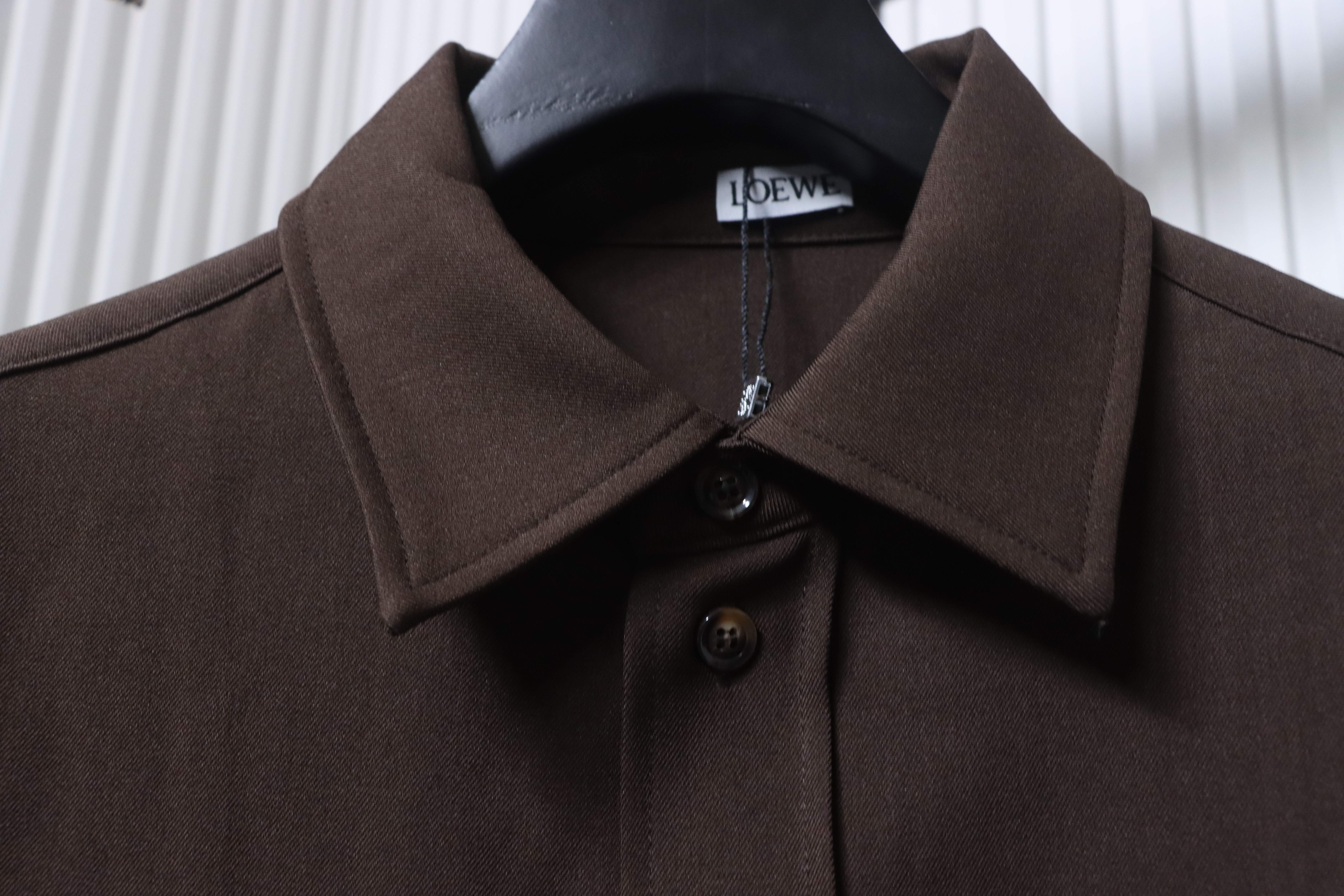 Loewe 26SS Maillard Lapel Jacket