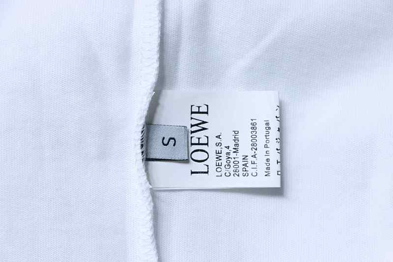 Loewe 26SS Multicolor Embroidered Short Sleeve T-Shirt -1