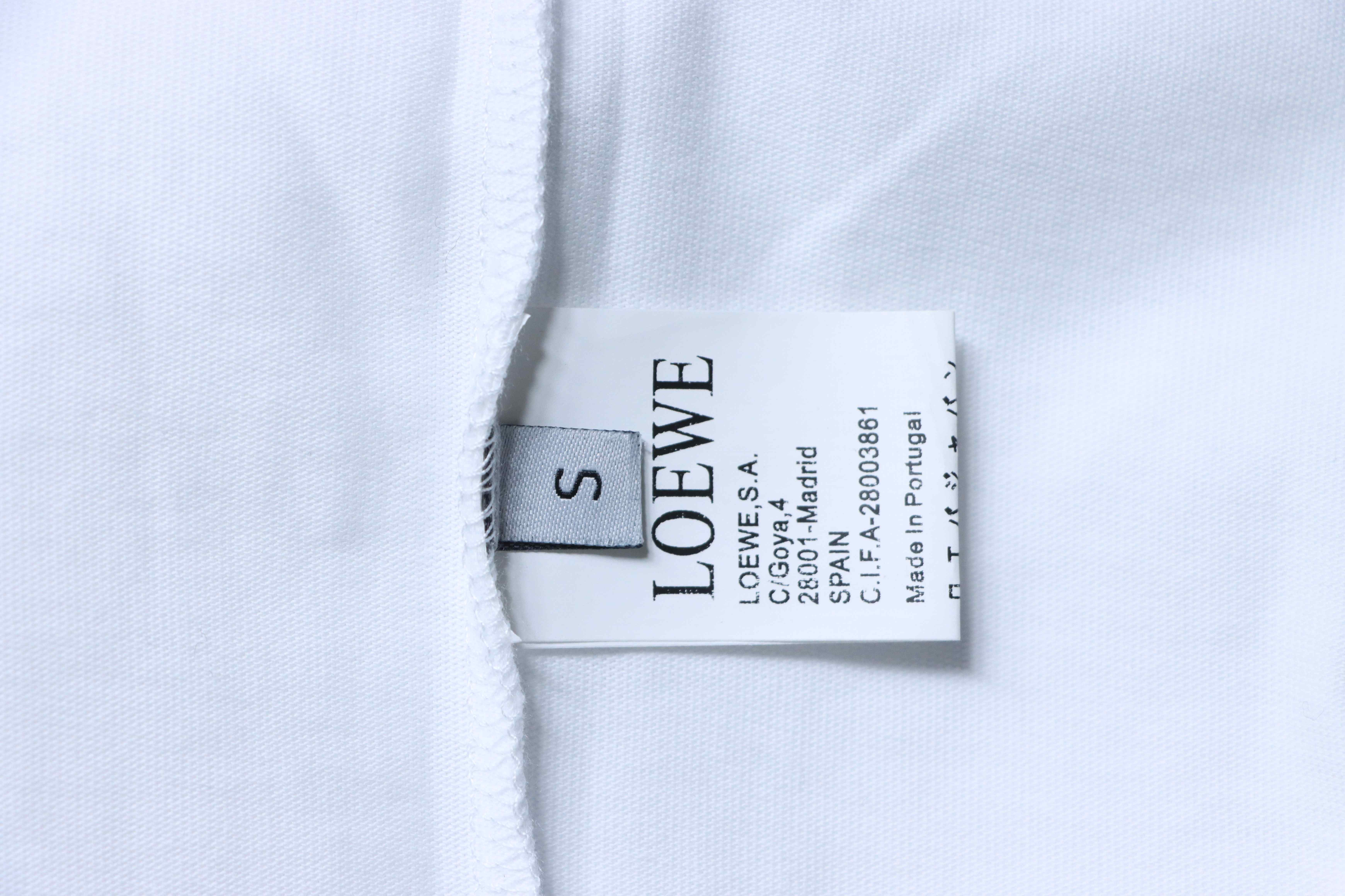 Loewe 26SS Multicolor Embroidered Short Sleeve T-Shirt -1