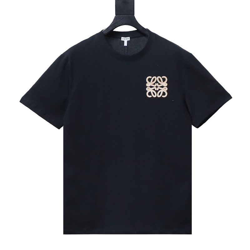 Loewe 26SS Small Logo Embroidered Short Sleeve T-Shirt -1