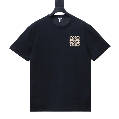 Loewe 26SS Small Logo Embroidered Short Sleeve T-Shirt -1 01