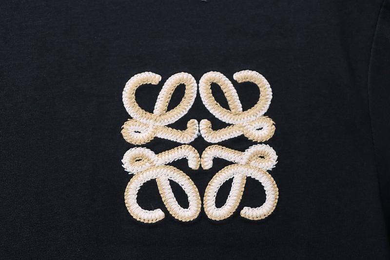 Loewe 26SS Small Logo Embroidered Short Sleeve T-Shirt -1