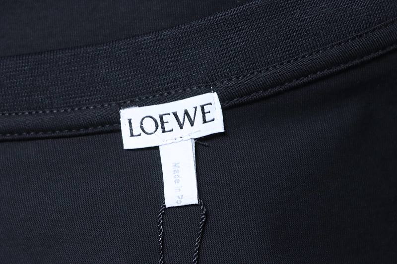 Loewe 26SS Small Logo Embroidered Short Sleeve T-Shirt -1