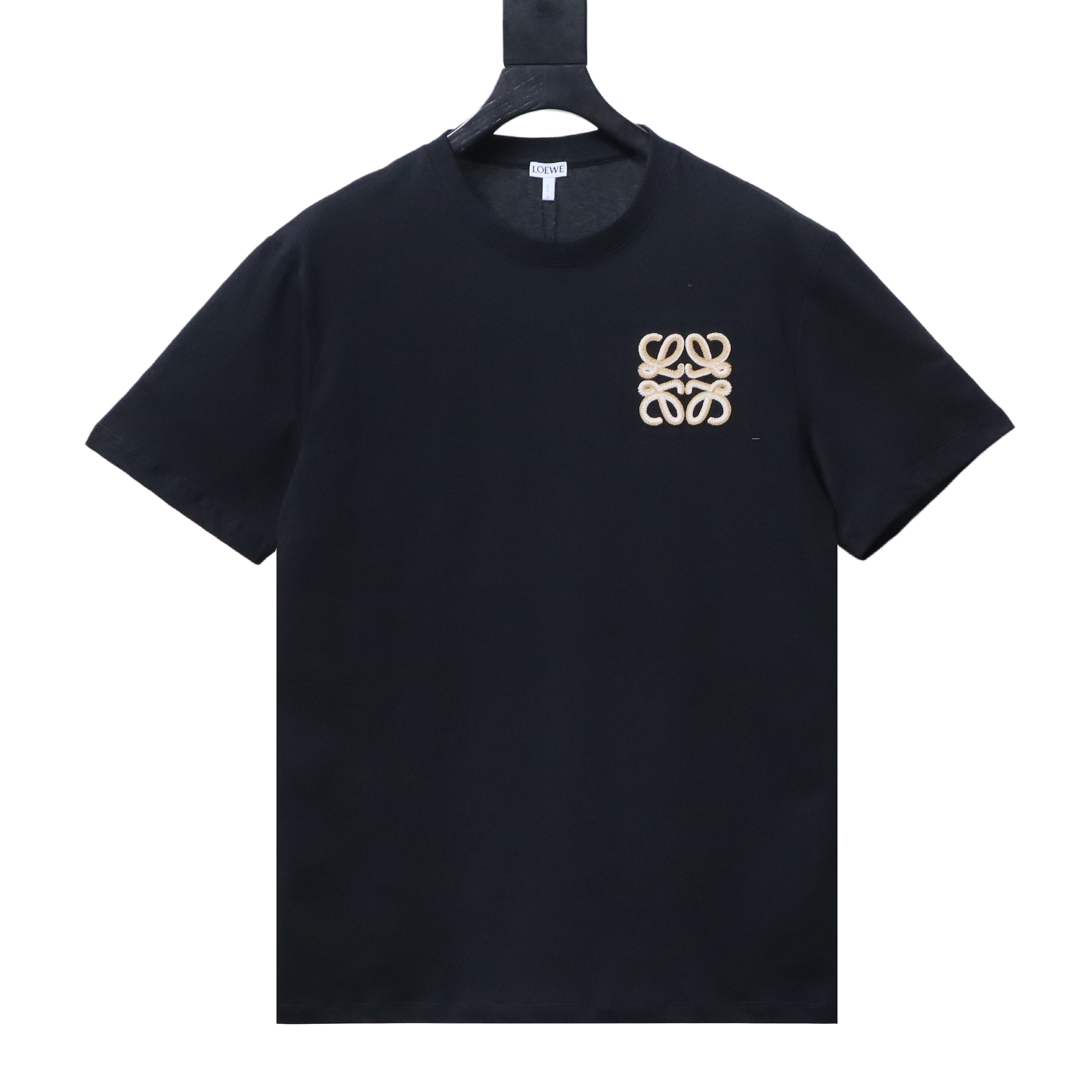 Loewe 26SS Small Logo Embroidered Short Sleeve T-Shirt -1