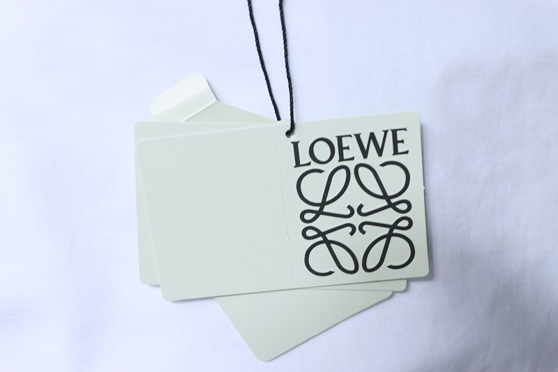 Loewe 26SS Small Logo Embroidered Short Sleeve T-Shirt -2