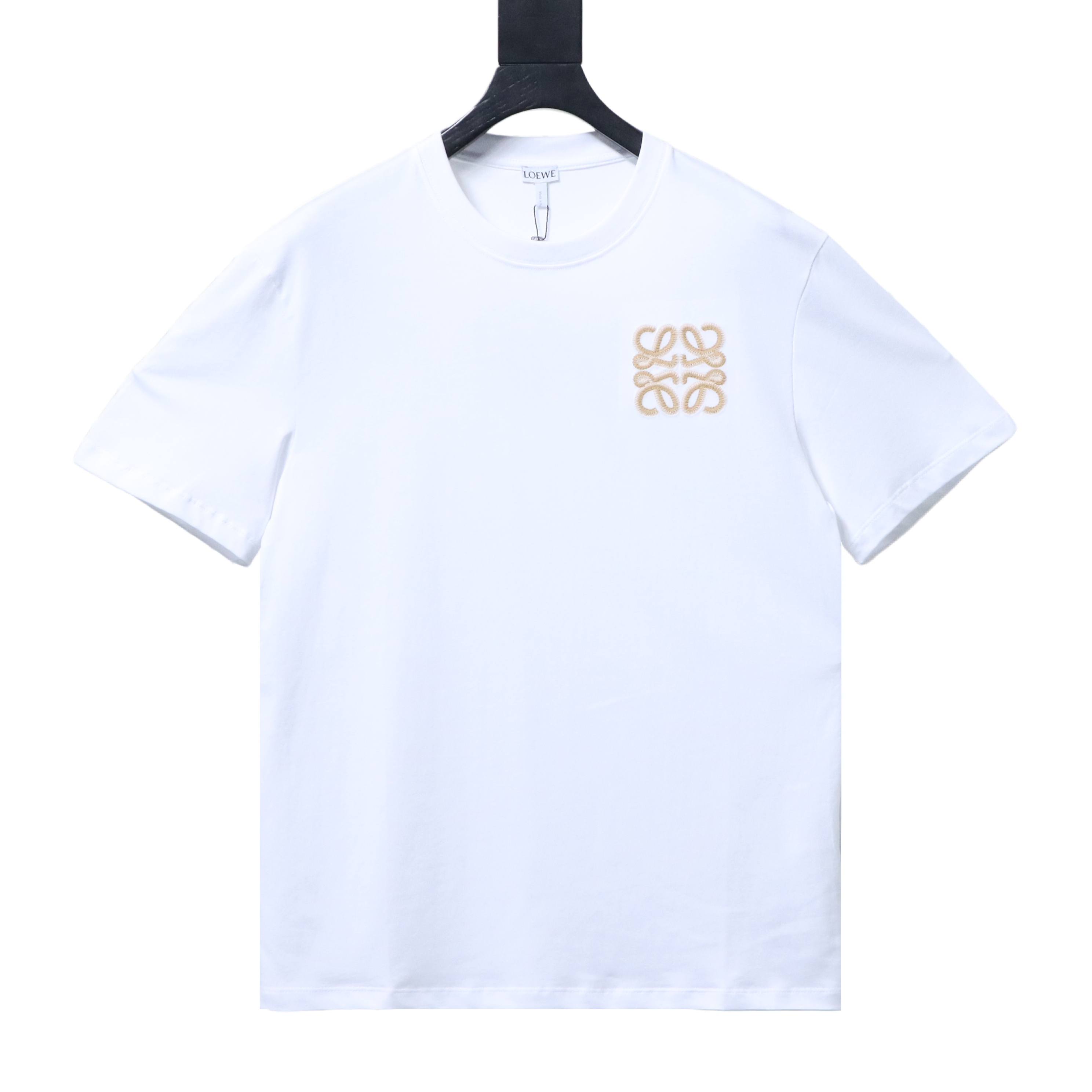 Loewe 26SS Small Logo Embroidered Short Sleeve T-Shirt -2