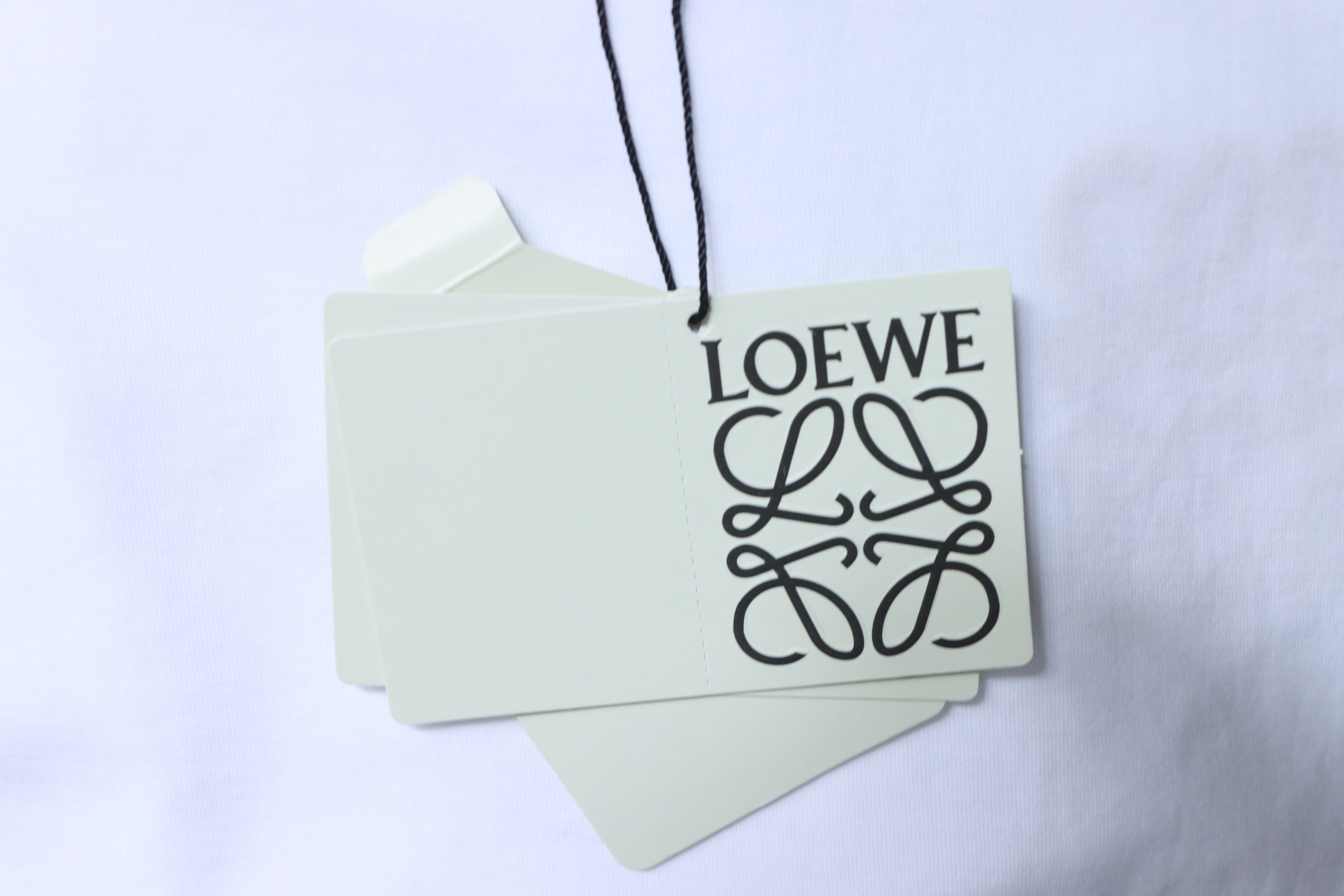 Loewe 26SS Small Logo Embroidered Short Sleeve T-Shirt -2