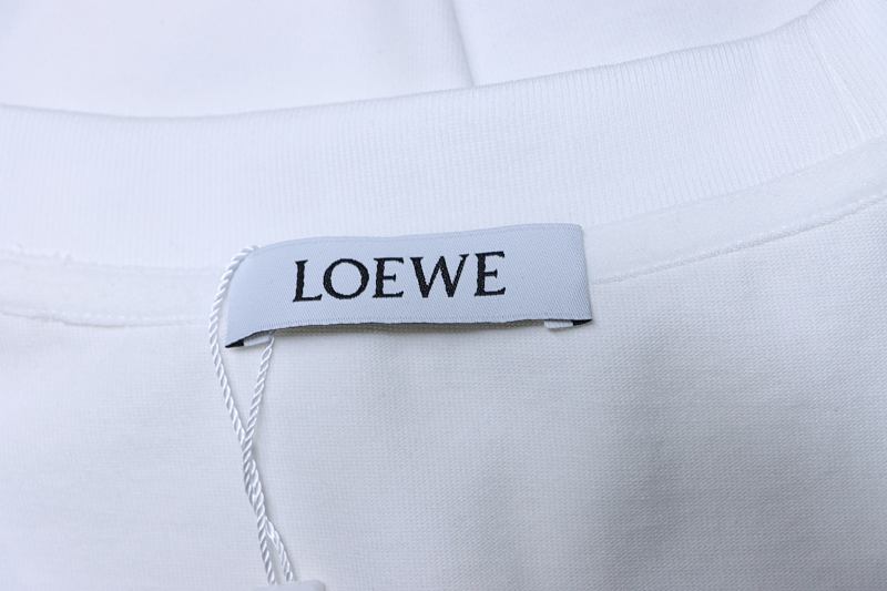 Loewe 26SS Towel Patch Letter Short Sleeve T-Shirt -1